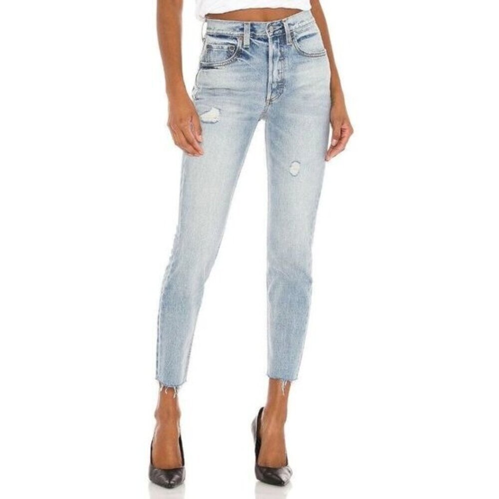 Boyish The Billie Skinny Jeans Color Taxi Driver 27 High waist